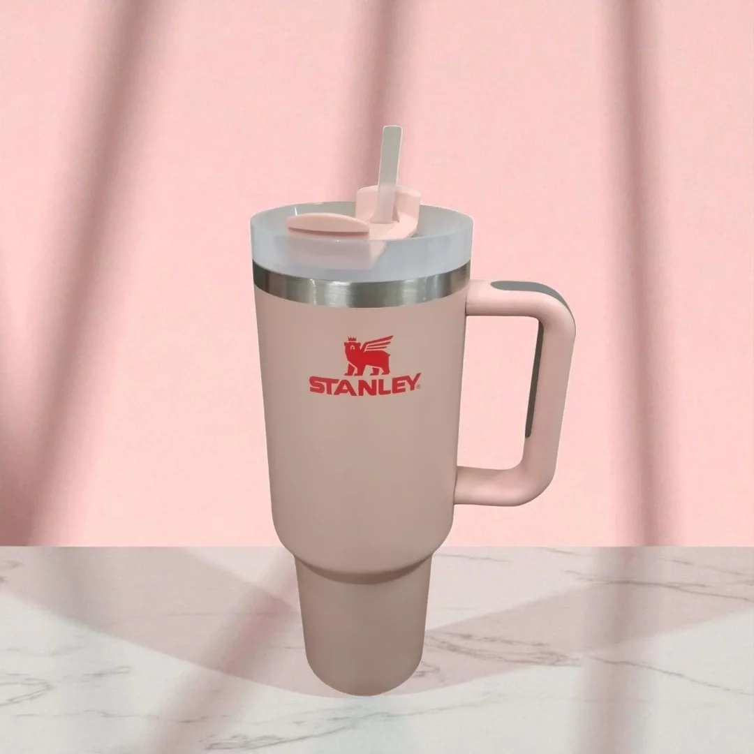 Stanley The Quencher H2.0 Tumbler – Pink Dusk (40 oz / 1.18 L)