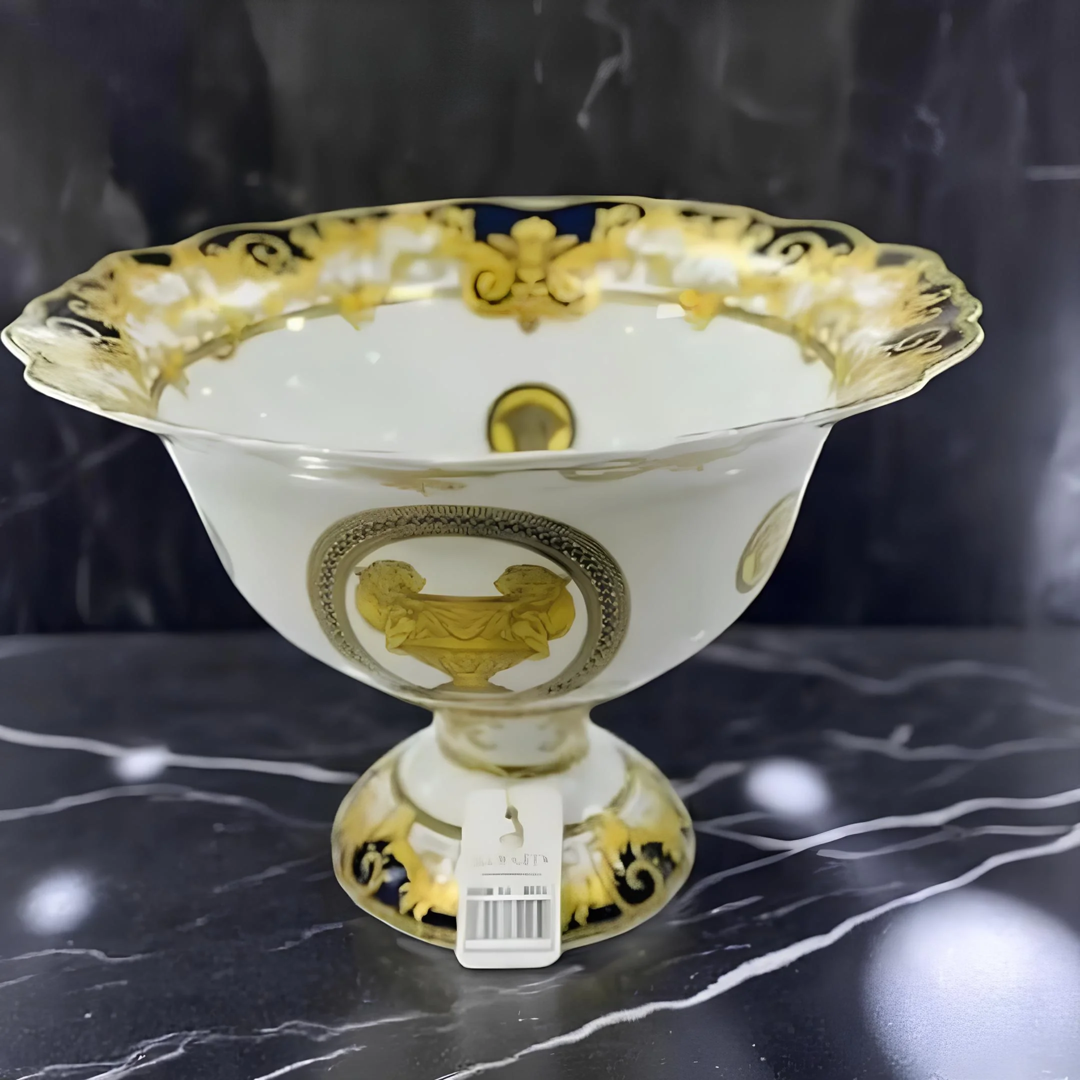I Love Baroque Ayaklı Meyvelik - Sofranıza İtalyan Lüksünü Taşıyın