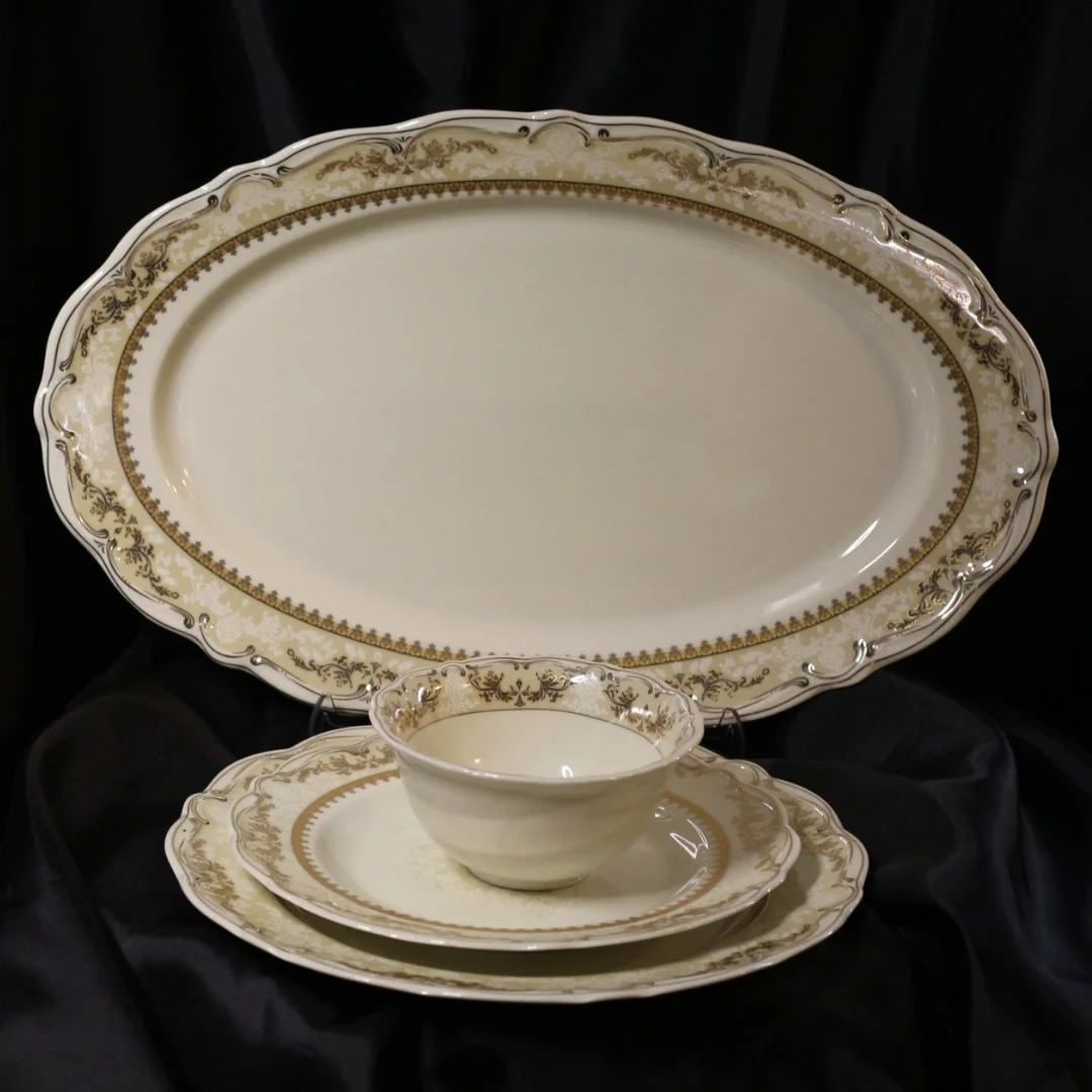 ISABELLA 12 Kişilik 58 Parça Porselen Yemek Takımı