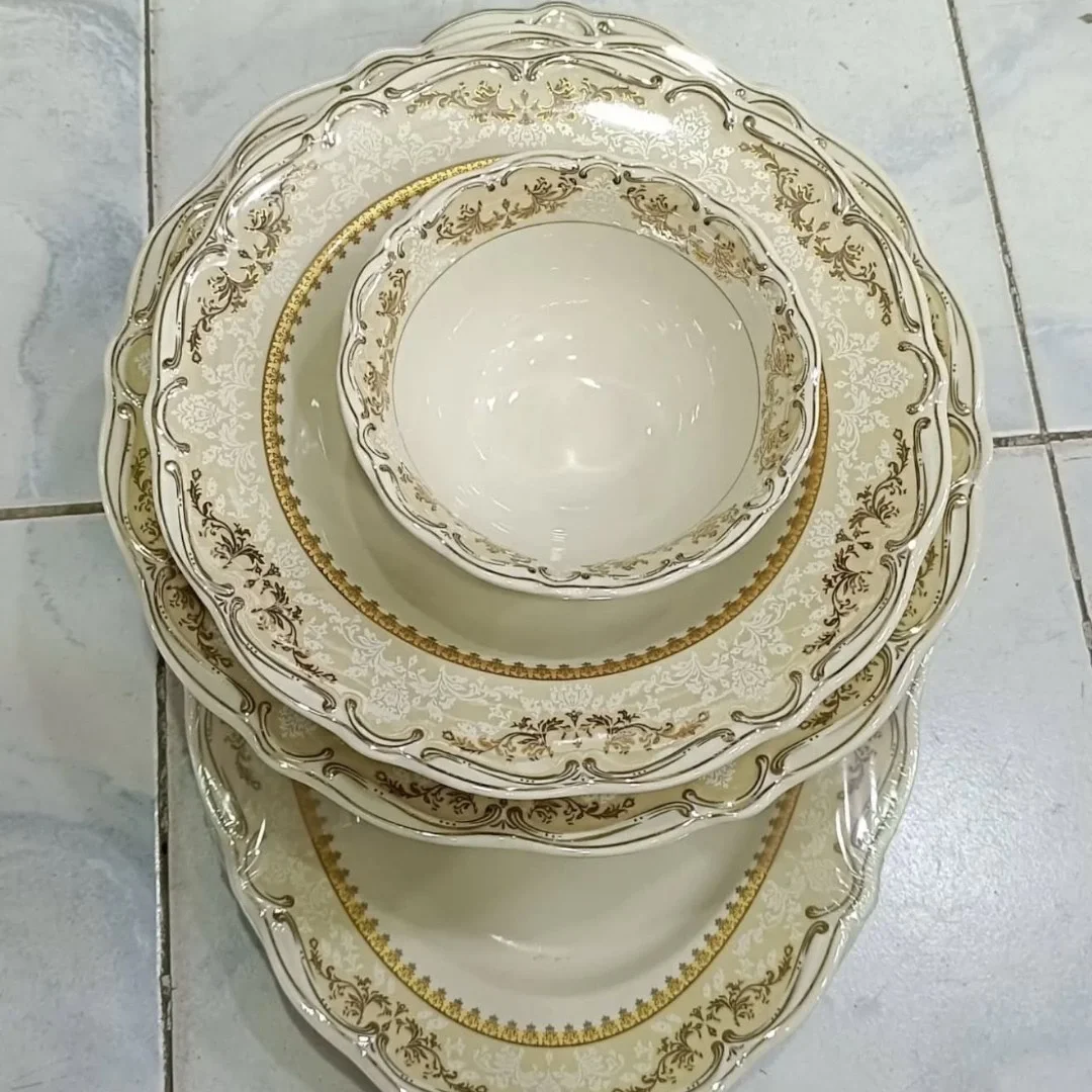 ISABELLA 12 Kişilik 58 Parça Porselen Yemek Takımı