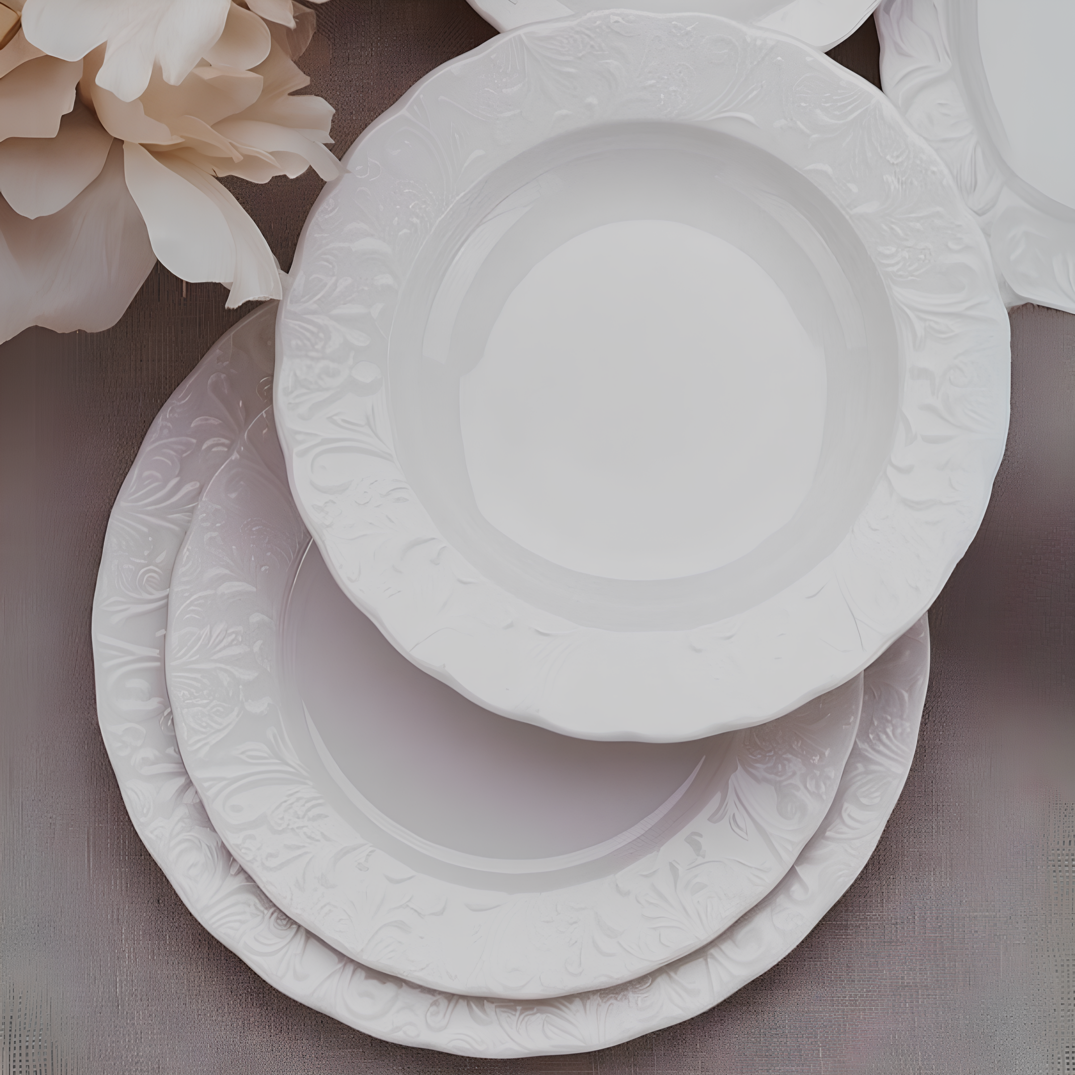 Pera Collection 24 Parça 6 Kişilik Yemek Takımı