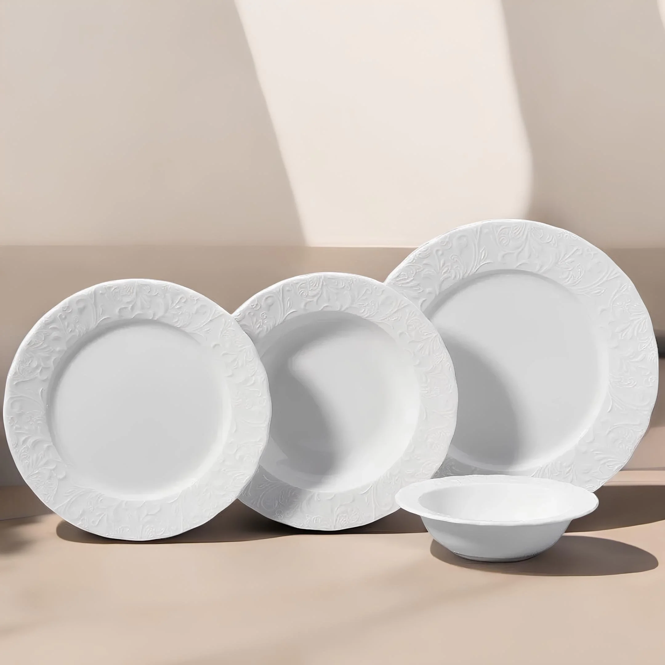 Pera Collection 24 Parça 6 Kişilik Yemek Takımı